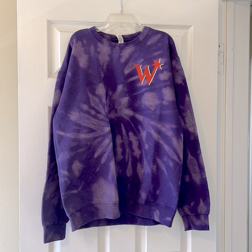 Purple tie dye Harry Potter - Weasley Wizard Weezes sweater